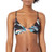 Roxy womens Printed Beach Classics Tri Bikini Top  Anthracite Tropical Sample  Medium US