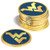 LinksWalker NCAA West Virginia Mountaineers - 12 Pack Ball Markers