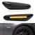 2PCS Amber LED Side Marker Turn Signal Light For BMW E90 E91 E92 E93 E46 E53 X3 E83 X 1 E84 E81 E82 E87 E88  Smoke Lens Style Black Sequential Side Marker Blinker