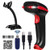 WoneNice Wireless 2D Barcode Scanner  Compatible with Bluetooth   2 4GHz Wireless   Wired  Support Scan PDF417  QR and datamatrix Code for Computer  Tablet  iPhone  iPad  Android