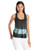 RVCA Junior s Been There Scoop Neck Tank  Pirate Black  XS