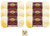 Lion Brand Ice Cream Yarn   6 Pack with Pattern  Lemon Meringue