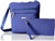Baggallini Pocket Crossbody Bag With RFID Protected Wristlet  Periwinkle