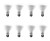 EcoSmart 75 Watt Equivalent BR30 Dimmable LED Light Bulb Daylight  8 Pack