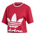 adidas Originals Women s Cropped Tee  Energy Pink  Small