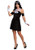 Disguise Women s Alice Angel Classic Adult Costume  Black  M  8 10 Disguise Women s Alice Angel Classic Adult Costume  Black  M  8 10