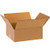Partners Brand P863 Flat Corrugated Boxes  8 L x 6 W x 3 H  Kraft  Pack of 25