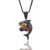 MoCa Jewelry Hip Hop Iced Out Boxing Shark Pendant Chain 18K Gold Plated Creative Necklace for Men Women  Gold MoCa Jewelry Hip Hop Iced Out Boxing Shark Pendant Chain 18K Gold Plated Creative Necklace for Men Women  Gold
