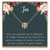 Collar Regalo para Tía  Joyería  Cumpleaños  Día de la Mujer  Sobrina a Tía  Tree  Gold Plated Brass  NA