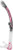 Cressi Alpha Ultra Dry Snorkel  Silver Pink