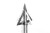 Slick Trick 1 1 8 Magnum 3pk 100 grn Stainless Broadhead  Silver Black