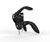 Houdini Lever Corkscrew with Foil Cutter and Extra Spiral, Shiny Black