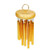 Tycoon Percussion 18 Gold Plated Chimes On Siam Oak Bar