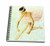 3dRose db_34790_1 Ballerina Prepares-Drawing Book, 8 by 8-Inch