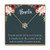 Collar Regalo Para Abuela  Día de la Madre  Cumpleaños  Día de la Mujer  Tree  rose gold plated brass  NA