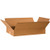 Aviditi 24144 Flat Corrugated Cardboard Box 24  L x 14  W x 4  H  Kraft  for Shipping  Packing and Moving  Pack of 25