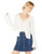 Roxy Junior s Ruffle Party Bell Sleeve Shirt  Marshmallow  M