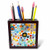 3dRose ph 82072 1 Italy  Venice  Millefiori Glass Abstract EU16 BJA0694 Jaynes Gallery Tile Pen Holder  5 Inch