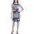 Tommy Hilfiger Womens Scuba Floral Wear to Work Dress Navy 8