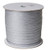 Jillson Roberts  25  x 1000 Yard Bulk Spool Paper Raffia Ribbon Available in 16 Colors  Silver