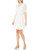 ROBBIE BEE Women s Crochet Sleeveless Dress with Jacket  Ivory  16