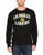 OTS NBA Los Angeles Lakers Men s Fleece Crew  Distressed Marbleton  Large