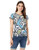 NIC ZOE Women s Canopy TEE  Multi  Extra Large
