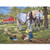 Bits & Pieces 1000 piece jigsaw puzzle TO THE FIELDS by JOHN SLOANE