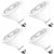 Luxrite PAR38 LED Flood Light Bulb  100W Equivalent  3000K Soft White Dimmable  1160 Lumens  16 5W LED Flood Bulb  Energy Star   UL Listed  E26 Base  Damp Location   Indoor Outdoor  4 Pack