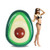 Sunba Youth Pool Float, Avocado Inflatable Giant Float, Party Pool Lounger, Pool Raft, Swimming Pool Inflatable Toys for Adults & Kids (65 x52inch)