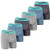 ZONBAILON Men Underwear Boxer Briefs Long Leg Bamboo Fiber Pack of 6