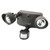 Morris Products 72566BR & Nameinternal 14W 5000K Single Head Led Motion Activated Security Flood Light,120-240V, Bronze