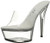 Ellie Shoes Women s 609 vanity  Clear  8 M US