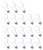 Hyperikon LED Light Bulb A21 14W 100W  Non Dimmable  E26 Base  CRI 84  Non Dimmable  UL  Soft White  18 Pack