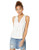 BCBGeneration Women s Pleated Front Blouse  Multi  S