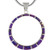 Gemstone Pendant Necklace in 925 Sterling Silver Genuine Turquoise   Gemstones  24  Length   Purple Turquoise
