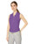 adidas Golf Microdot Sleeveless Polo  Active Purple White  X Small