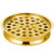 Polished Steel Communion Tray   Brass Tone