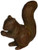 Design Toscano Bushy-tailed Squirrel Cast Iron Statue