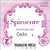 Thomastik Infeld S28Aw Spirocore Cello Strings  Single G String  Weich  Light   4 4 Size  Steel Core Silver Wound