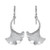 NOVICA  925 Sterling Silver Dangle Earrings  Oyster Mushroom