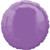 Anagram International Round-Flat Foil Balloon  18   Spring Lilac