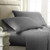 ienjoy Home Hotel Collection Embossed Checkered 4 Piece Sheet Set Queen Gray