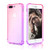 iPhone 8 Plus Case iPhone 7 Plus Case UBESTY Gradient Shock Absorption Flexible TPU Soft Bumper Anti-Scratch Slim Protective Cases for Apple iPhone 8 Plus-iPhone 7 Plus Pink-Purple