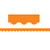 Teacher Created Resources Orange Scalloped Border Trim
