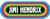 C D Visionary Jimi Hendrix Rainbow Logo Sticker  Multi Color