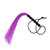 BESTOYARD Spanking Whip Leather Tassels Whip Role Play Costume Accessories for Couples Purple