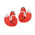 YOUOR 2 Pcs Cute Fox Embroidery Patches DIY Cloth Art Animals Iron on Sew on Embroidered Applique Style B