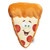 SPOT Fun Food Pizza 6-5  Soft Plush Dog Toy  Multi  One Size  Model  54427