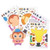 Make A Zoo Jungle Animal Sticker Sheets  24 Sheets